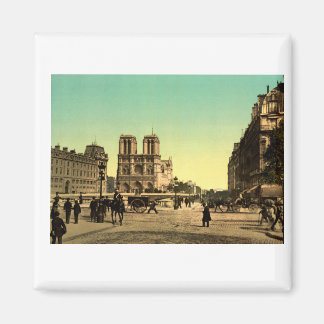 Altes Frankreich, Kathedrale Notre Dame, Paris Magnet