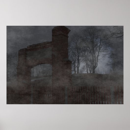 Altes Friedhof Poster (Vorne)