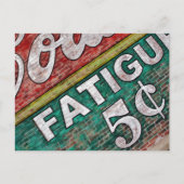 Altes Gebäude Bridge Graffiti - Postkarte (Vorderseite)