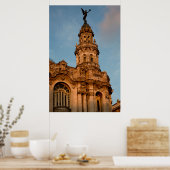 Altes Gebäude, Havanna, Kuba Poster (Küche)