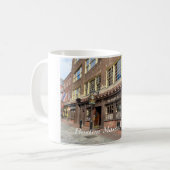 Altes Gebäude in Boston Massachusetts Kaffeetasse (Vorderseite Links)