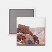 Altes Gebäude, Masada, Israel Magnet (Vorderseite/Rückseite)