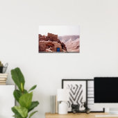 Altes Gebäude, Masada, Israel Poster (Heimbüro)