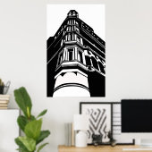 Altes Gebäude Poster (Heimbüro)