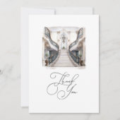 Altes Geld Ästhetische Luxus-Foto Dankeskarte (Vorderseite)