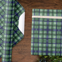 Altes Geld Black Watch Tartan Karo Grün Blau