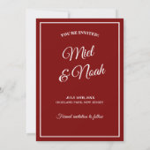 Altes Geld chic Vintage Save the Date Einladung (Rückseite)