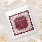 Altes Geld Hochzeit Deckchen Spitze Danke Geschenktütchen (Ausgeschnitten)