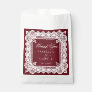 Altes Geld Hochzeit Deckchen Spitze Danke Geschenktütchen