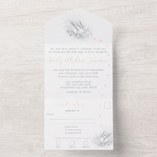 ALTES GELD, LIEBE VÖGEL, ALL IN ONE EINLADUNG (Innen Boden)