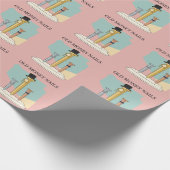 Altes Geld Nägel Geschenkpapier (Ecke)