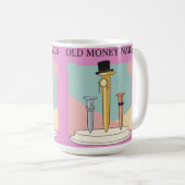 Altes Geld Nägel Kaffeetasse (VorderseiteRechts)