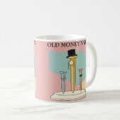Altes Geld Nägel Kaffeetasse (VorderseiteRechts)