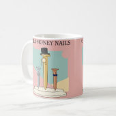 Altes Geld Nägel Kaffeetasse (Vorderseite Links)