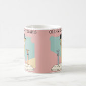 Altes Geld Nägel Kaffeetasse (Mittel)