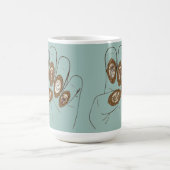 Altes Geld Nägel Kaffeetasse (Mittel)
