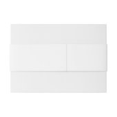 Altes Geld, neutral/transparent, Hochzeit Einladungsbanderole (Rückseitenbeispiel)