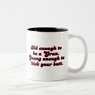 Altes genug Gran Zweifarbige Tasse