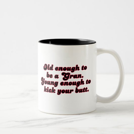 Altes genug Gran Zweifarbige Tasse (Rechts)