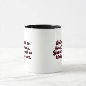 Altes genug Granma Tasse (Zentrum)