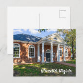 Altes Gericht in Gloucester, Virginia Postkarte (Vorne/Hinten)