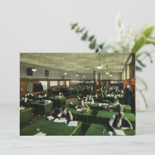 Altes Geschäft, Journalisten im Zeitungsbüro