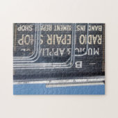 altes Geschäftszeichen Puzzle (Horizontal)