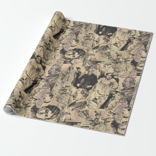 Altes Geschenkpapier