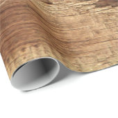 Altes getragenes Holz Geschenkpapier (Rolleneckpunkt)