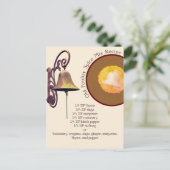 Altes Gewürz-Mix Rezept Postkarte (Stehend Vorderseite)