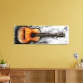 Altes Gitarrenbild Leinwanddruck (Insitu (Wohnzimmer))