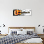 Altes Gitarrenbild Leinwanddruck (Insitu (Schlafzimmer))