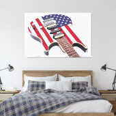 ALTES GLEICHGRIFF 32x48 Leinwanddruck (Insitu (Schlafzimmer))