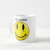 ALTES GLÜCKLICHES GESICHT. ALT, ABER NOCH GLÜCKLIC KAFFEETASSE (Vorderseite Links)