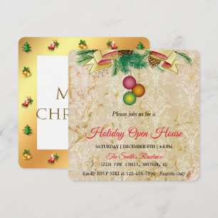 Altes Gold Hintergrund, Weihnachtszauber Weihnacht Feiertagskarte