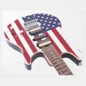 ALTES GORE-ELEKTRISCHES GITAR FLEECEDECKE (Vorderseite (Horizontal))