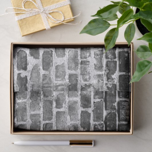 Altes Grau verwitterte Seidenpapier (Geschenk)