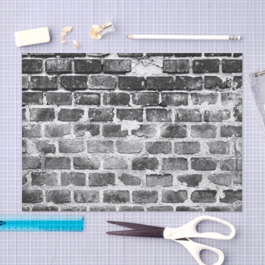 Altes Grau verwitterte Seidenpapier (Handwerk)