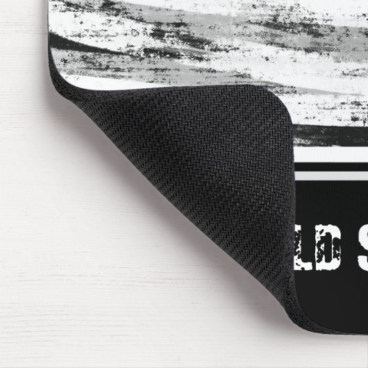 Altes graues Holz Mousepad (Ecke)