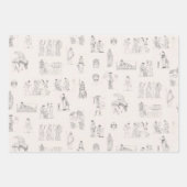 Altes Griechenland Klassisches griechisches Geschi Geschenkpapier Set (Vorderseite 2)