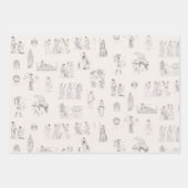 Altes Griechenland Klassisches griechisches Geschi Geschenkpapier Set (Vorderseite)