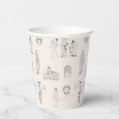 Altes Griechenland Klassisches griechisches Geschi Pappbecher (Rechts)