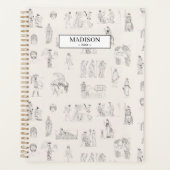 Altes Griechenland Klassisches griechisches Geschi Planer (Vorderseite)