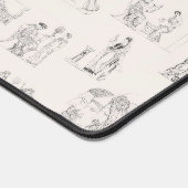 Altes Griechenland Klassisches griechisches Geschi Schreibtischunterlage (Ecke)