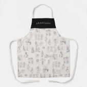 Altes Griechenland Klassisches griechisches Geschi Schürze (Vorderseite)