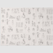 Altes Griechenland Klassisches griechisches Geschi Seidenpapier (Vorderseite)