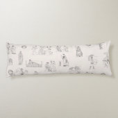 Altes Griechenland Klassisches griechisches Geschi Seitenschläferkissen (Rückseite)