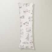 Altes Griechenland Klassisches griechisches Geschi Seitenschläferkissen (Vorderseite Vertikal)