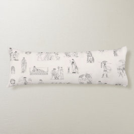 Altes Griechenland Klassisches griechisches Geschi Seitenschläferkissen