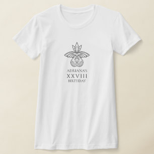Altes Griechenland oder Rom Thema Geburtstagsparte T-Shirt